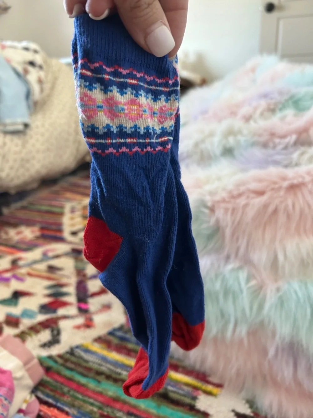 Mini Boden pairs socks
